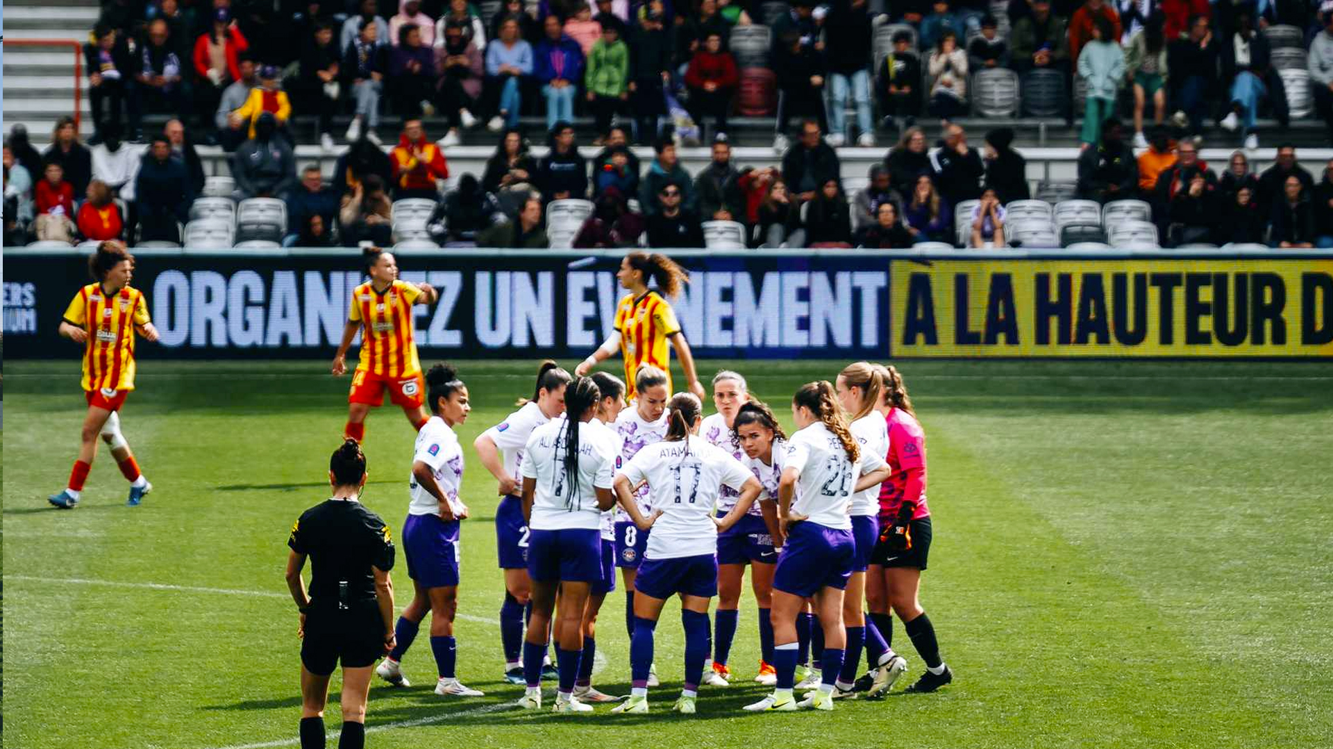 Les infos de l'affiche évènement des Violettes au Stadium face à l'OGC Nice
