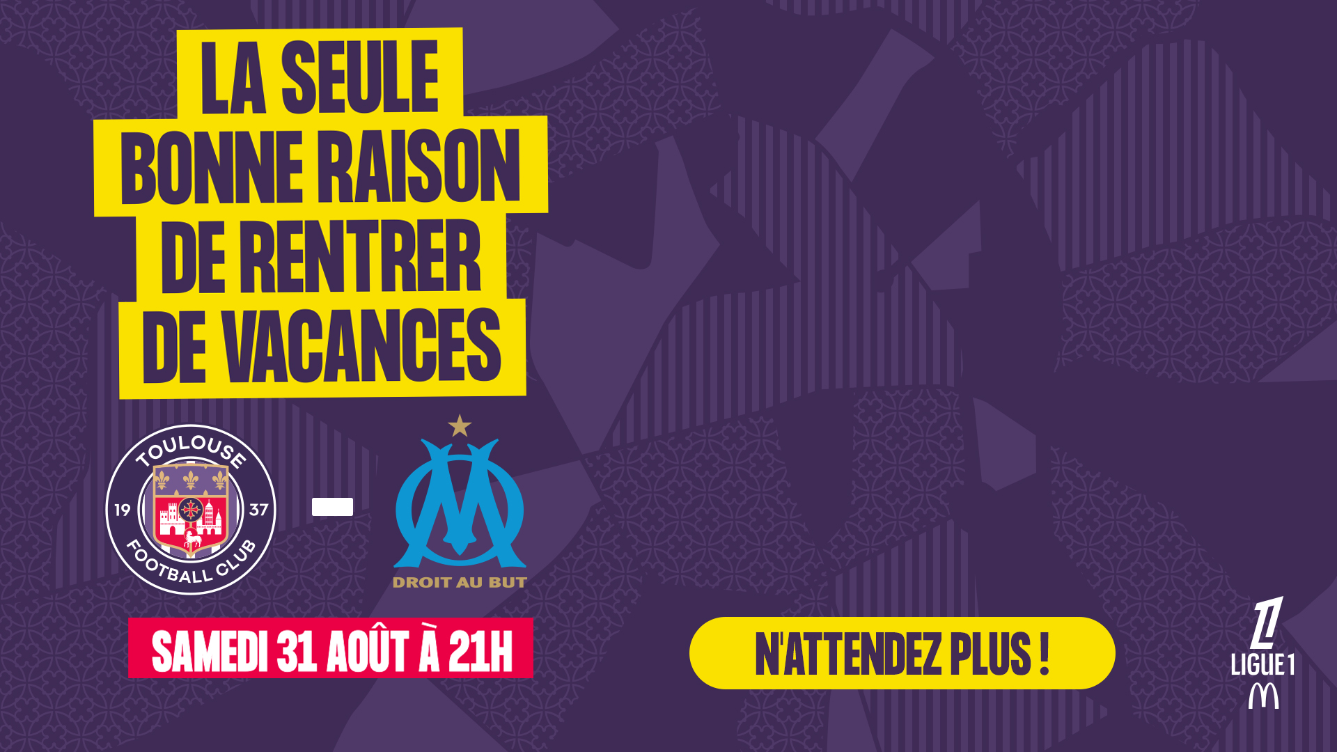 Historique des rencontres : OM vs Toulouse FC