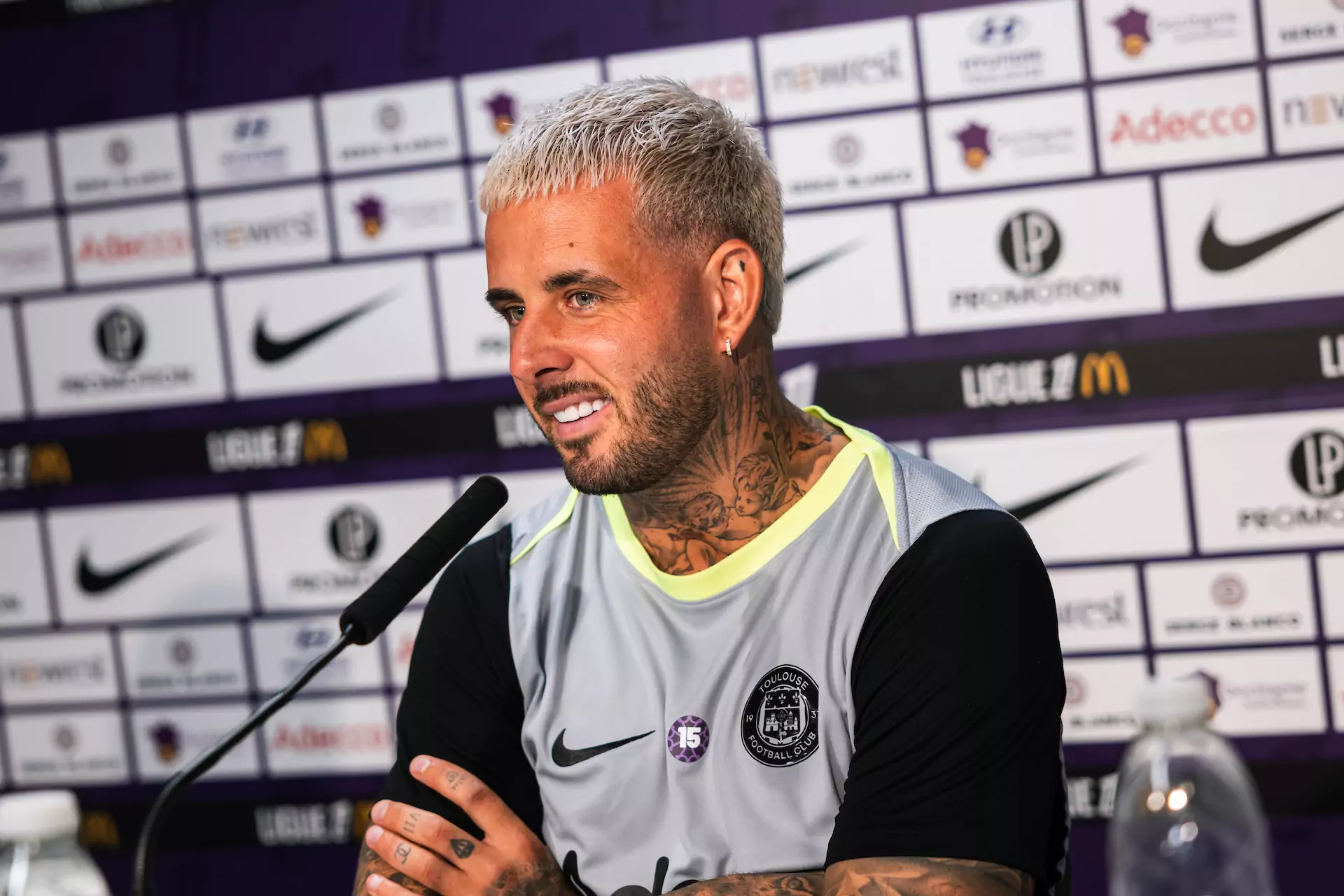 La conférence de presse d'Aron Dønnum avant AJ Auxerre/ TéFéCé