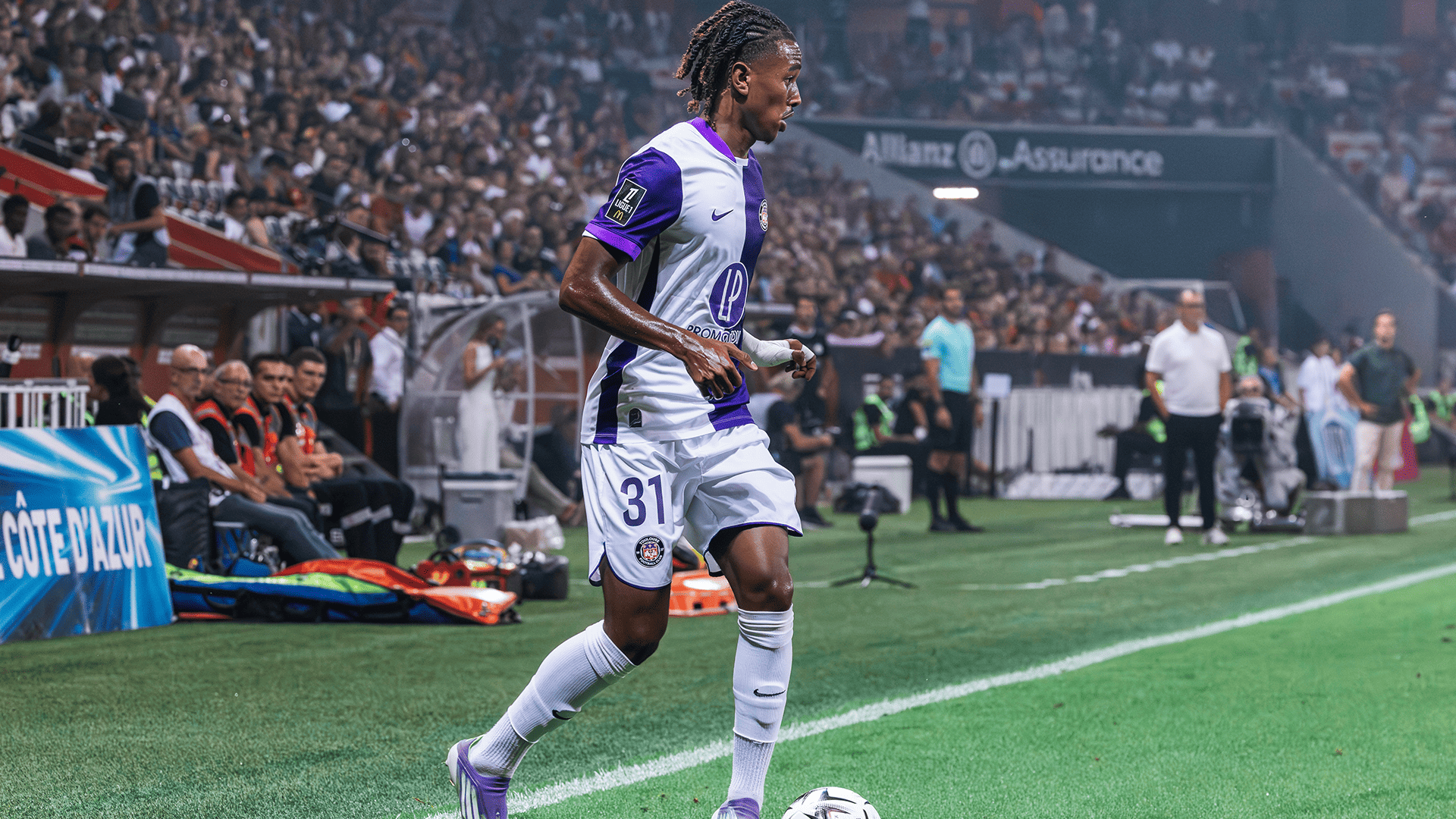 Le groupe Toulousain pour la réception de l'OGC Nice