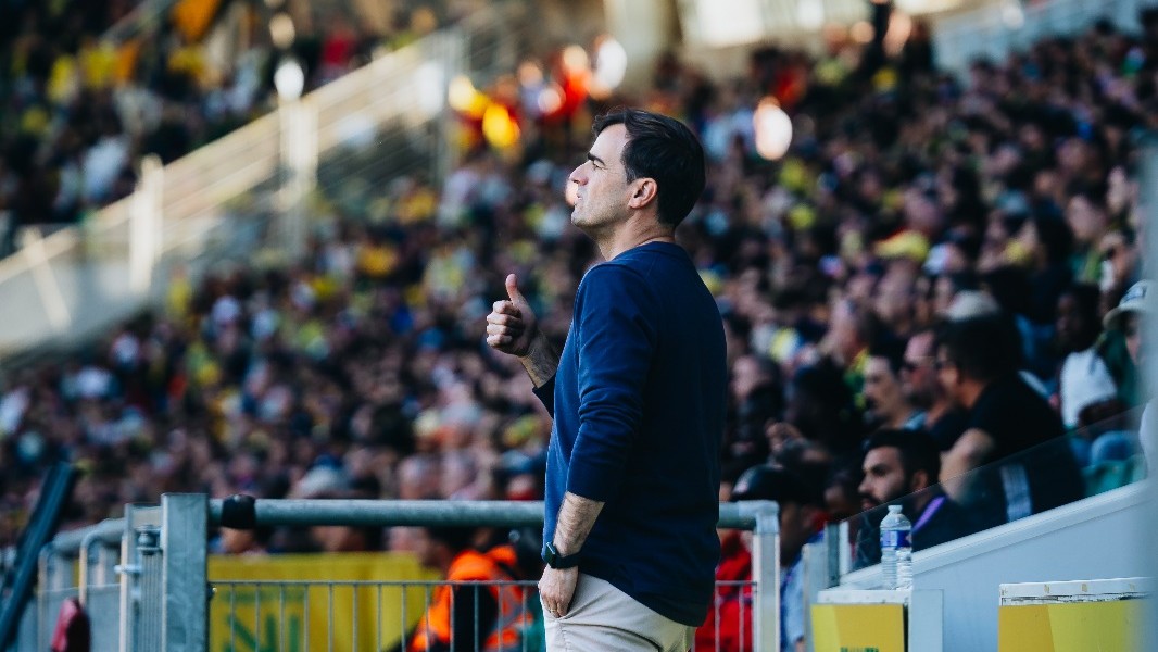 La conférence de presse de Carles Martinez Novell après Nantes / TéFéCé