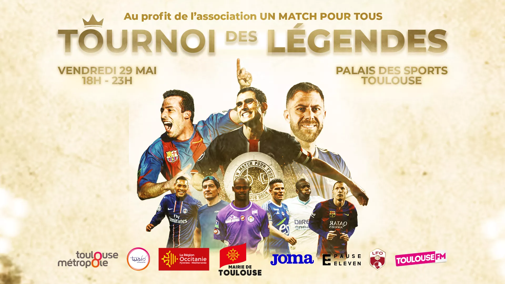 Le Tournoi des Légendes fait son grand retour à Toulouse !