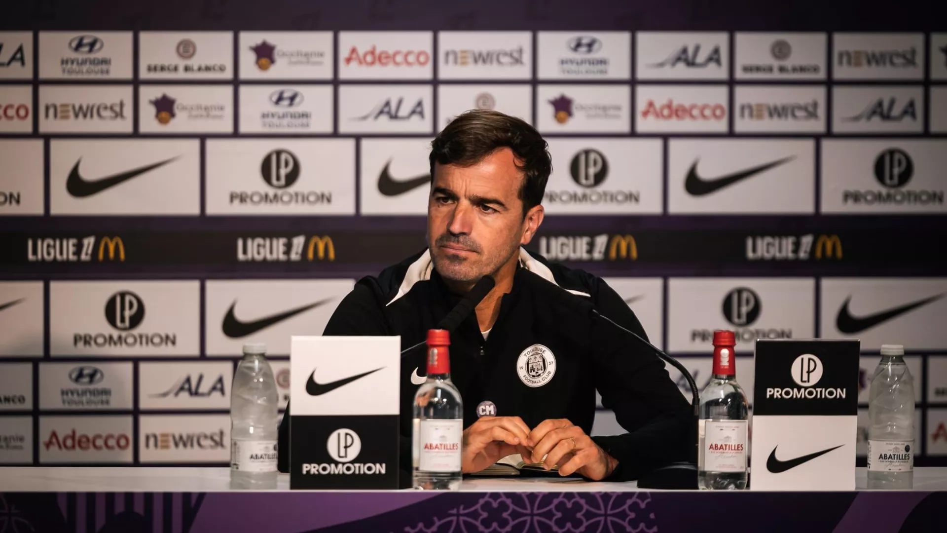 La conférence de presse avant RC Strasbourg-TéFéCé (Ligue 1)