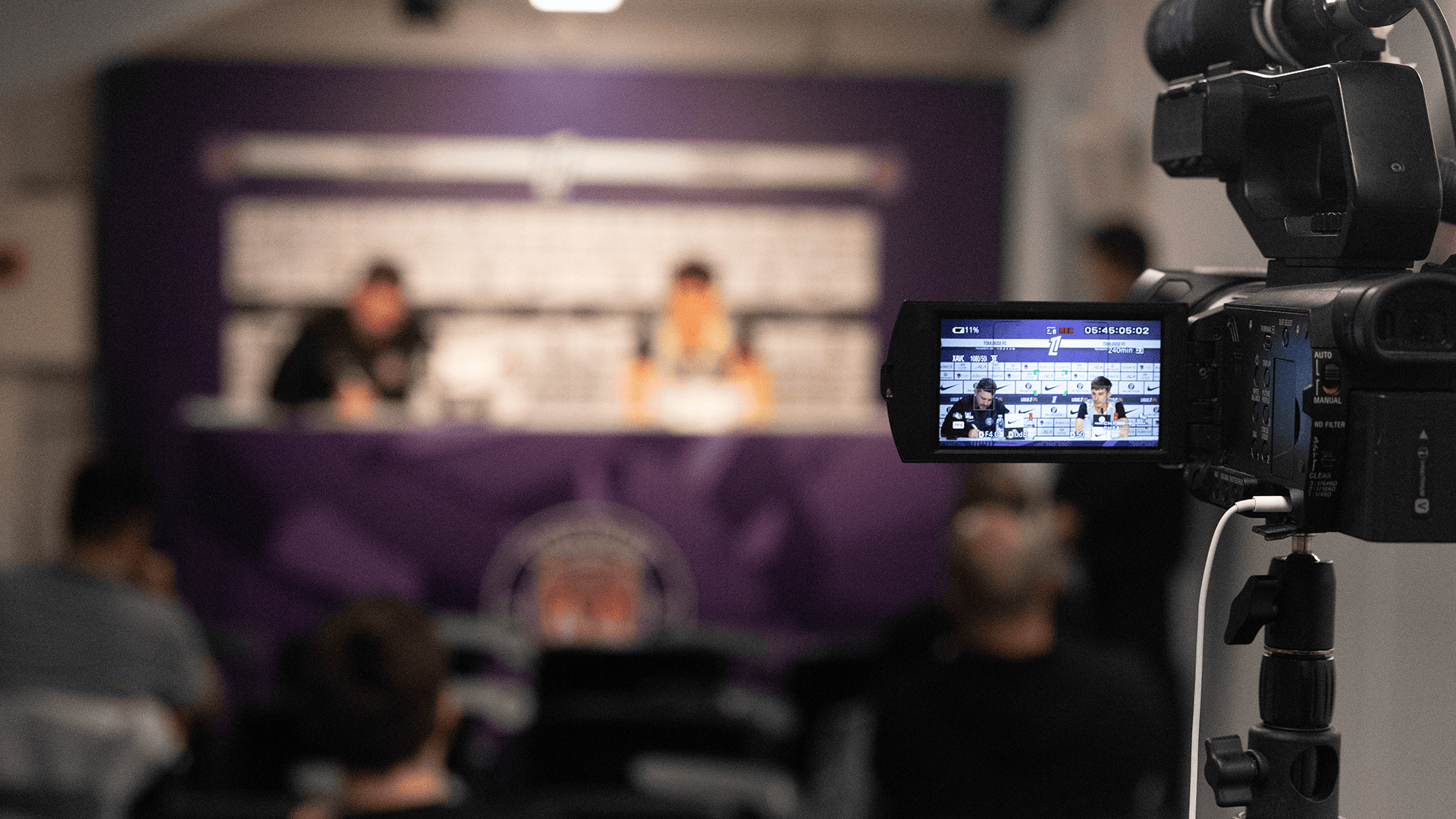 La conférence de presse avant TéFéCé-LOSC, 29ème journée de Ligue 1 McDonald's