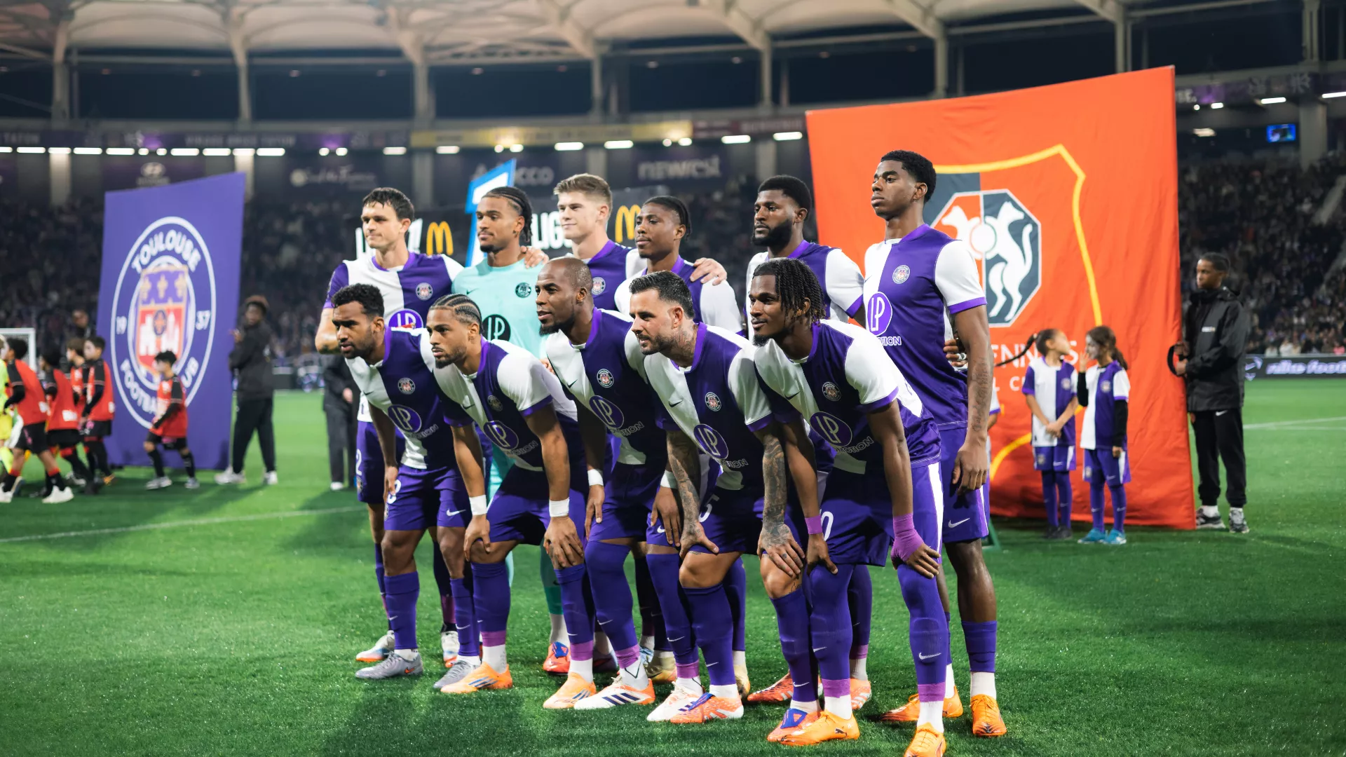 Le groupe toulousain pour TéFéCé / Le Havre, 11ème journée de Ligue 1 McDonald's