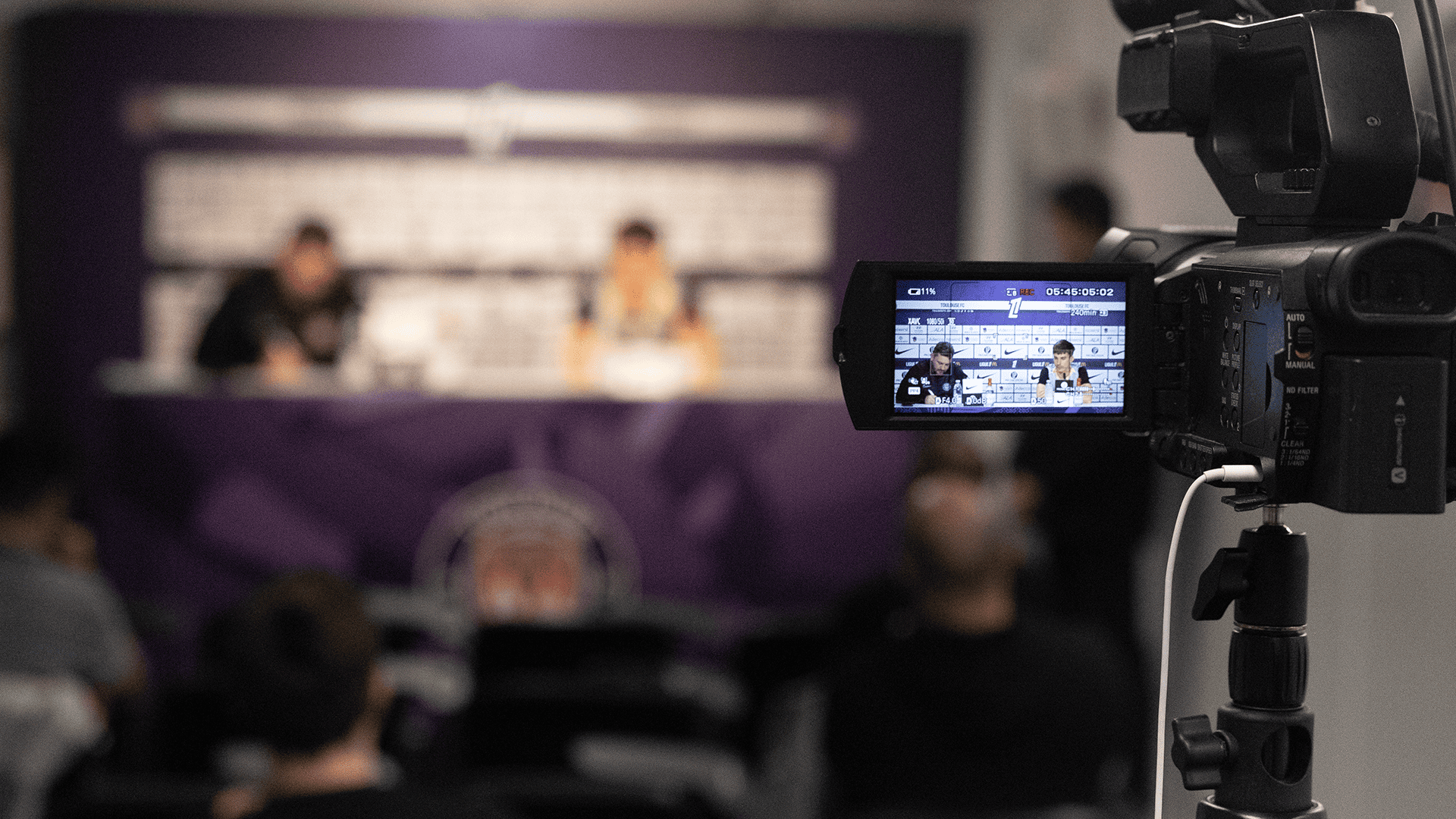 La conférence de presse avant TéFéCé-Amiens, huitième de finale de Coupe de France