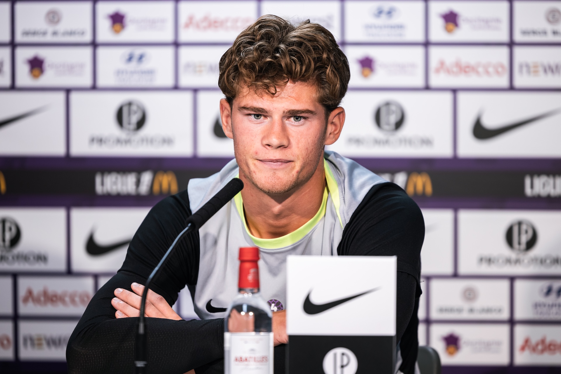 La conférence de presse de Charlie Cresswell avant Lille / TéFéCé