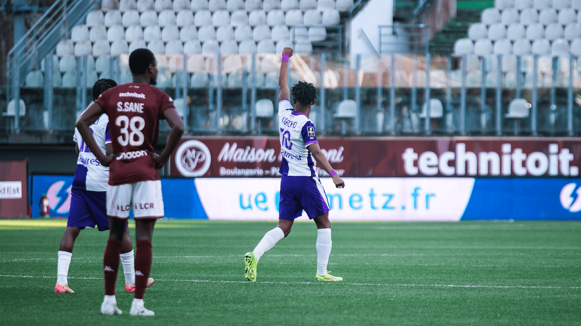 Deux Violets dans l'Equipe Type de la 26ème journée de Ligue 1 McDonald's