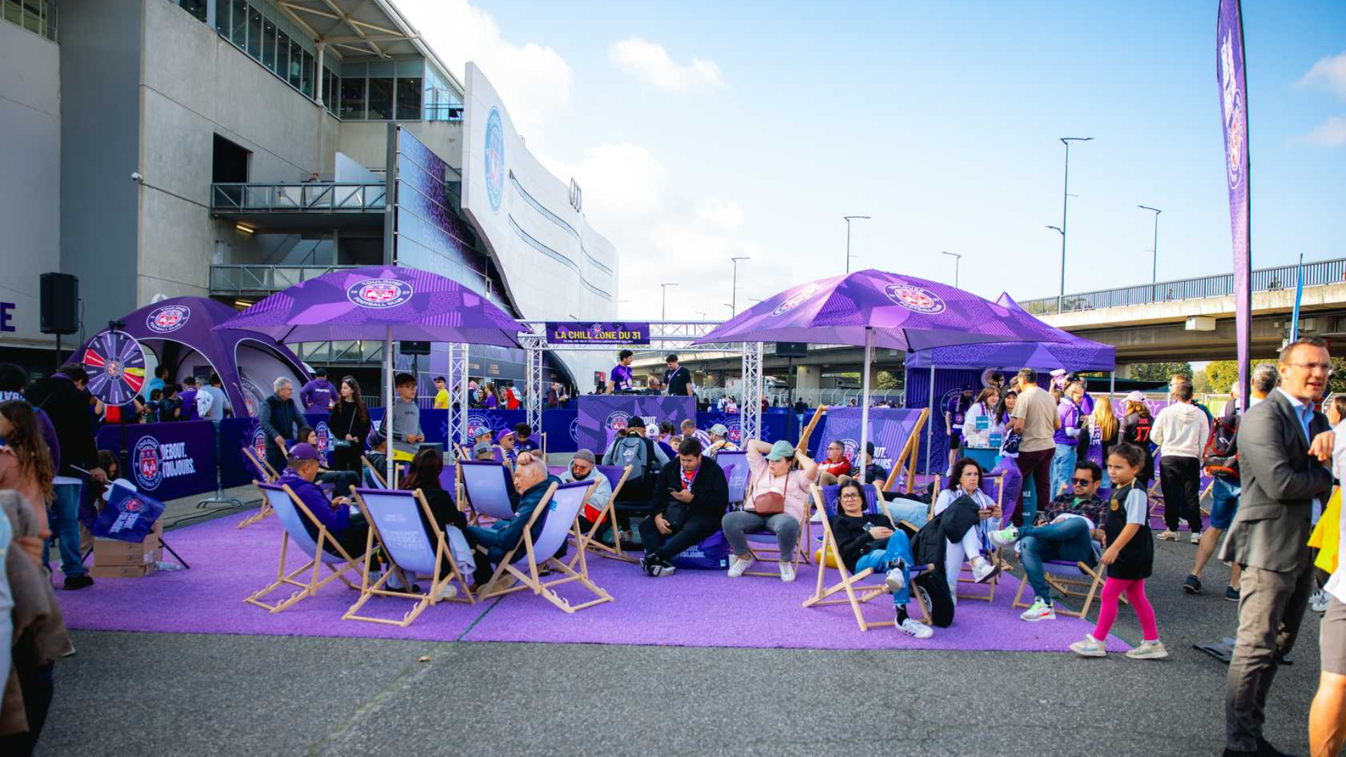 Le Stadium se classe premier en termes d'expérience pré et post match