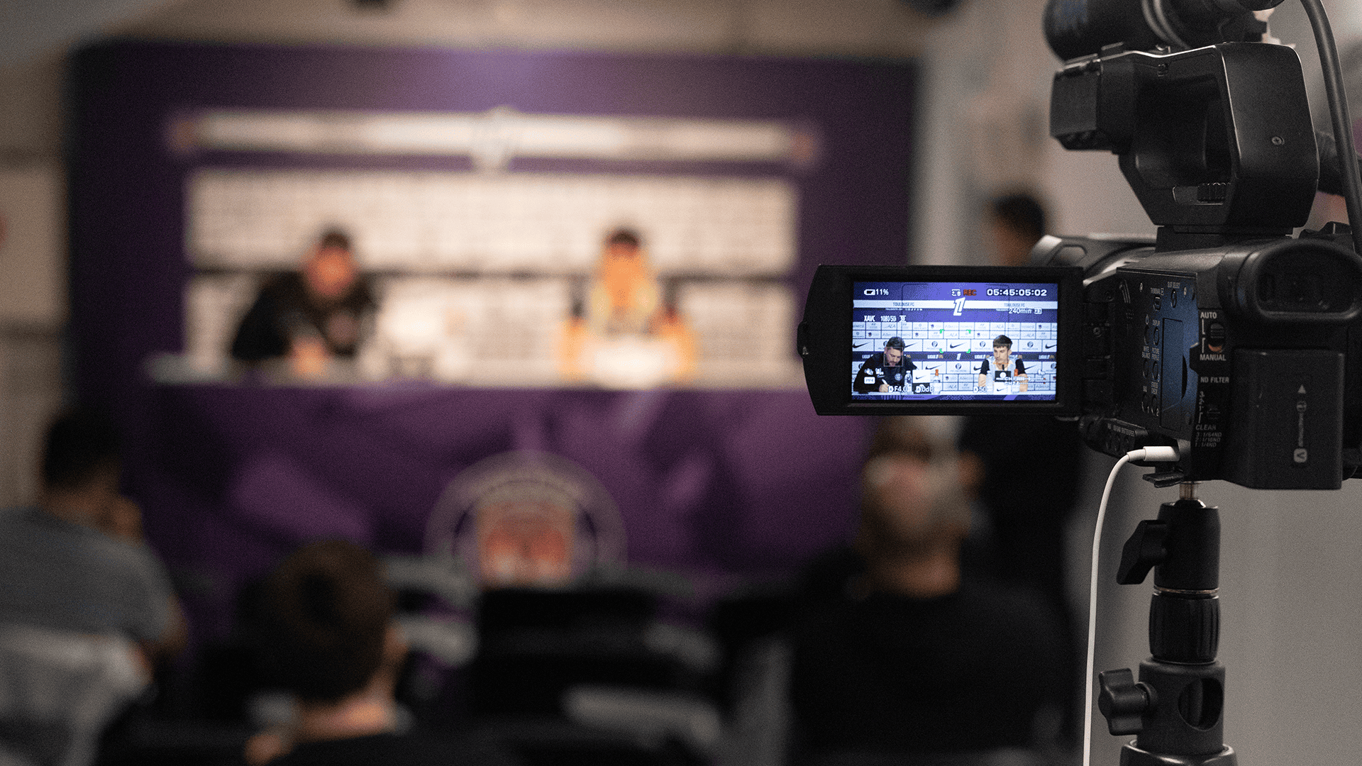 La conférence de presse avant TéFéCé-OM, 25ème journée de Ligue 1 McDonald's