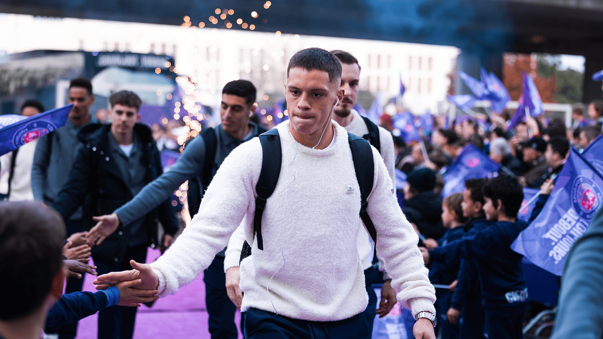 Le groupe toulousain pour affronter Amiens en huitième de finale de Coupe de France