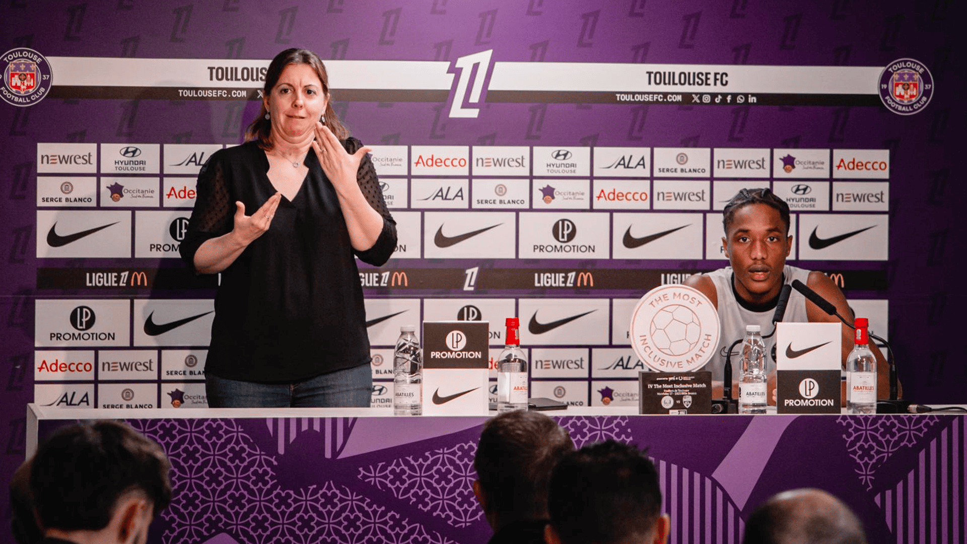 La conférence de presse avant TéFéCé-Lorient, 27ème journée de Ligue 1 McDonald's