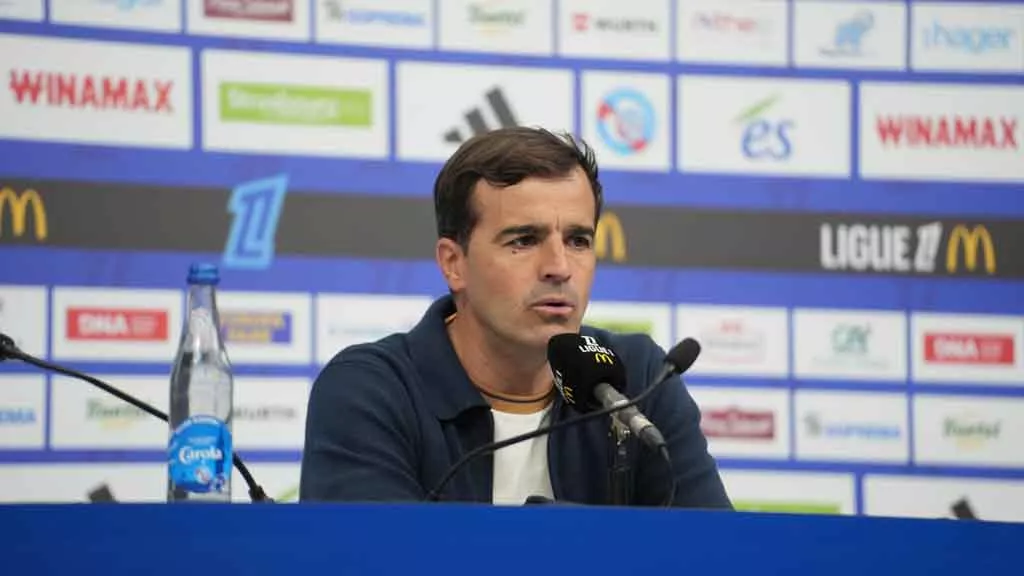 La conférence de presse après RC Strasbourg-TéFéCé