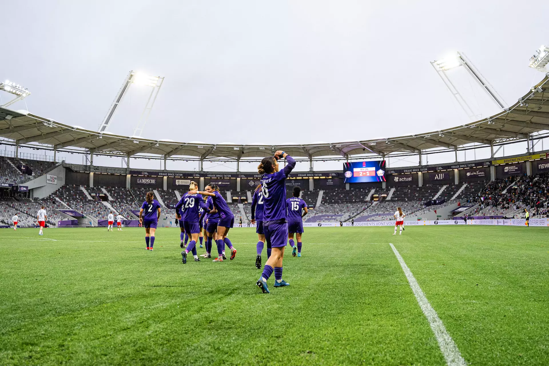 Le Stadium accueillera les Violettes à trois reprises cette saison !