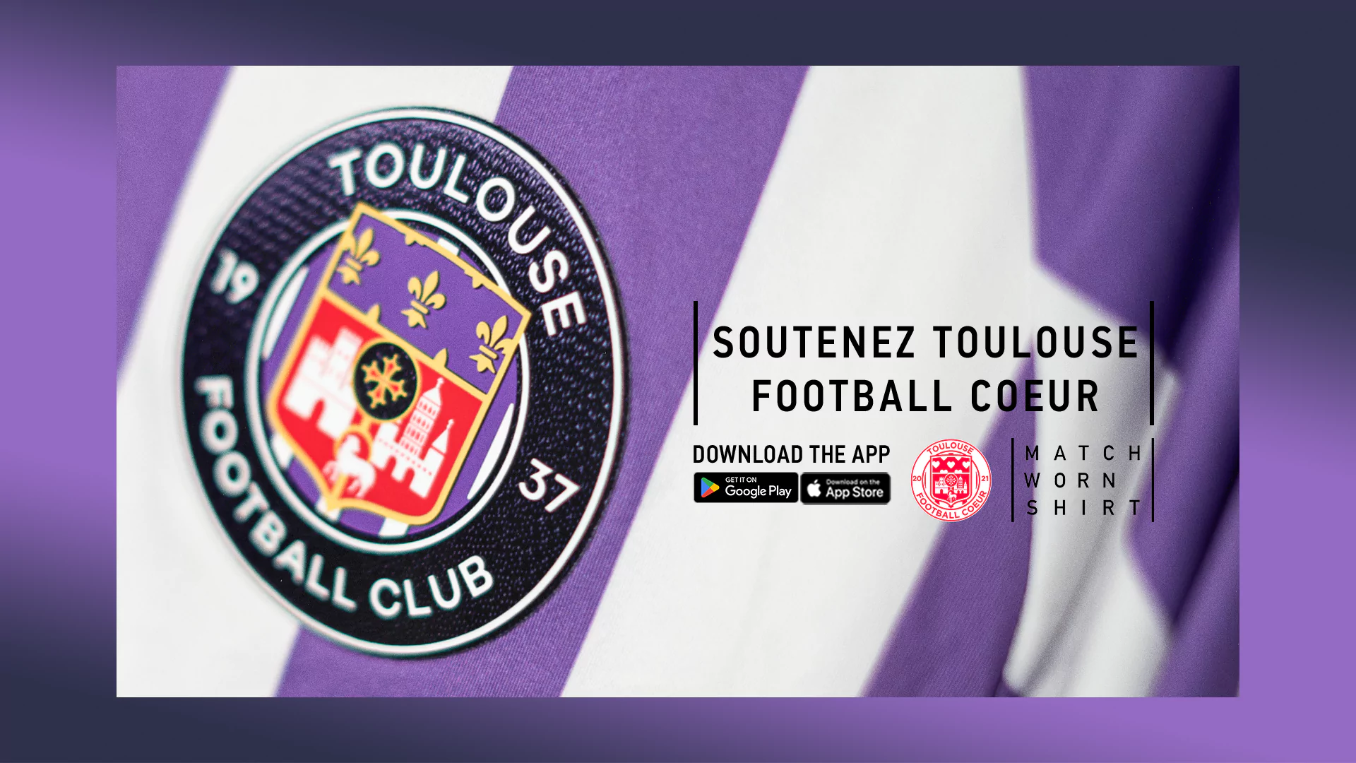 Vente solidaire des maillots Toulouse FC