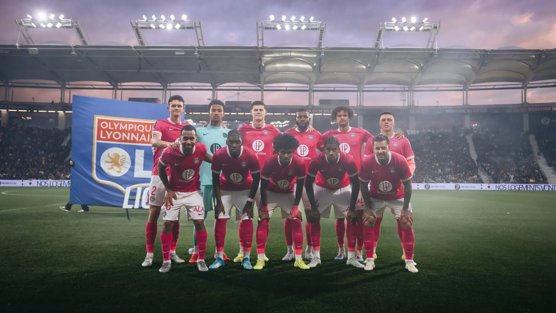 Le groupe toulousain pour FC Nantes-TéFéCé, 34ème journée de Ligue 1 McDonald's