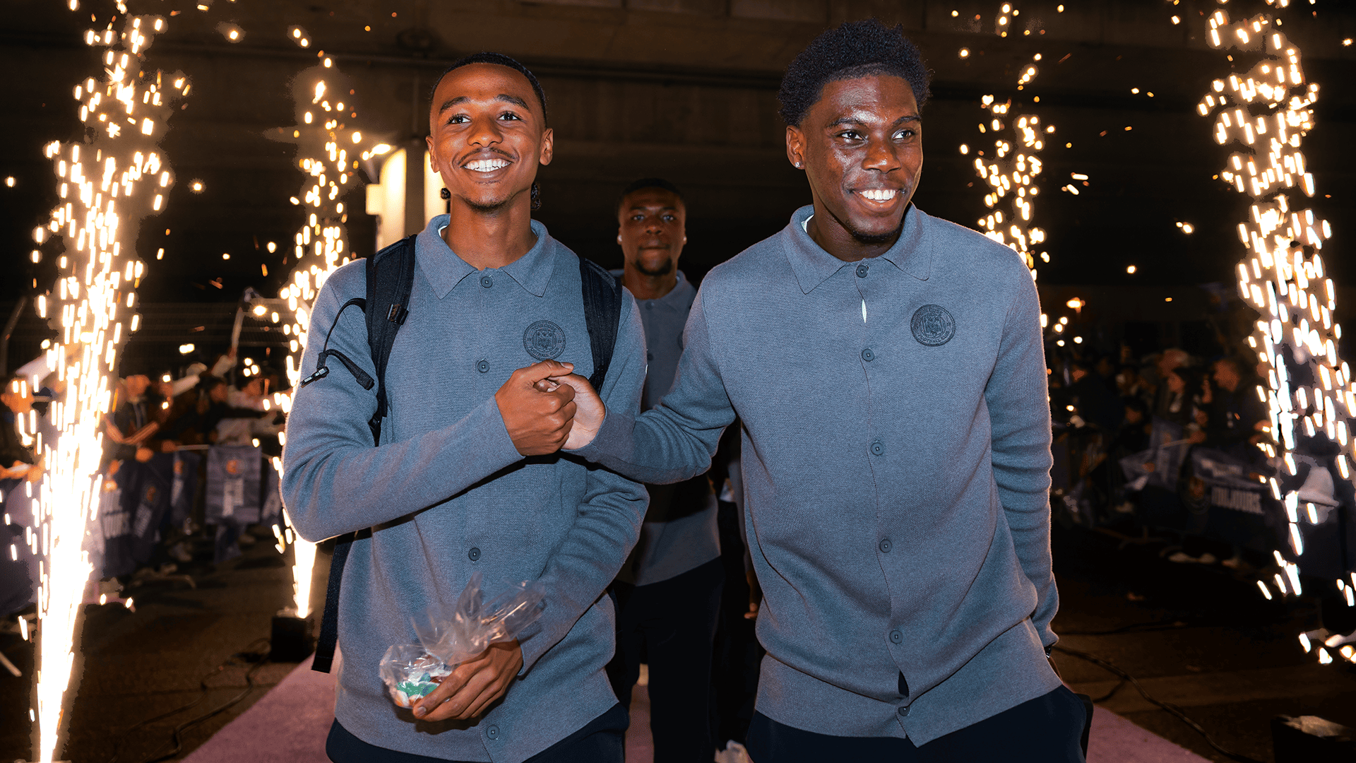 Le groupe toulousain pour TéFéCé - SCO Angers, 13ème journée de Ligue 1 McDonald's