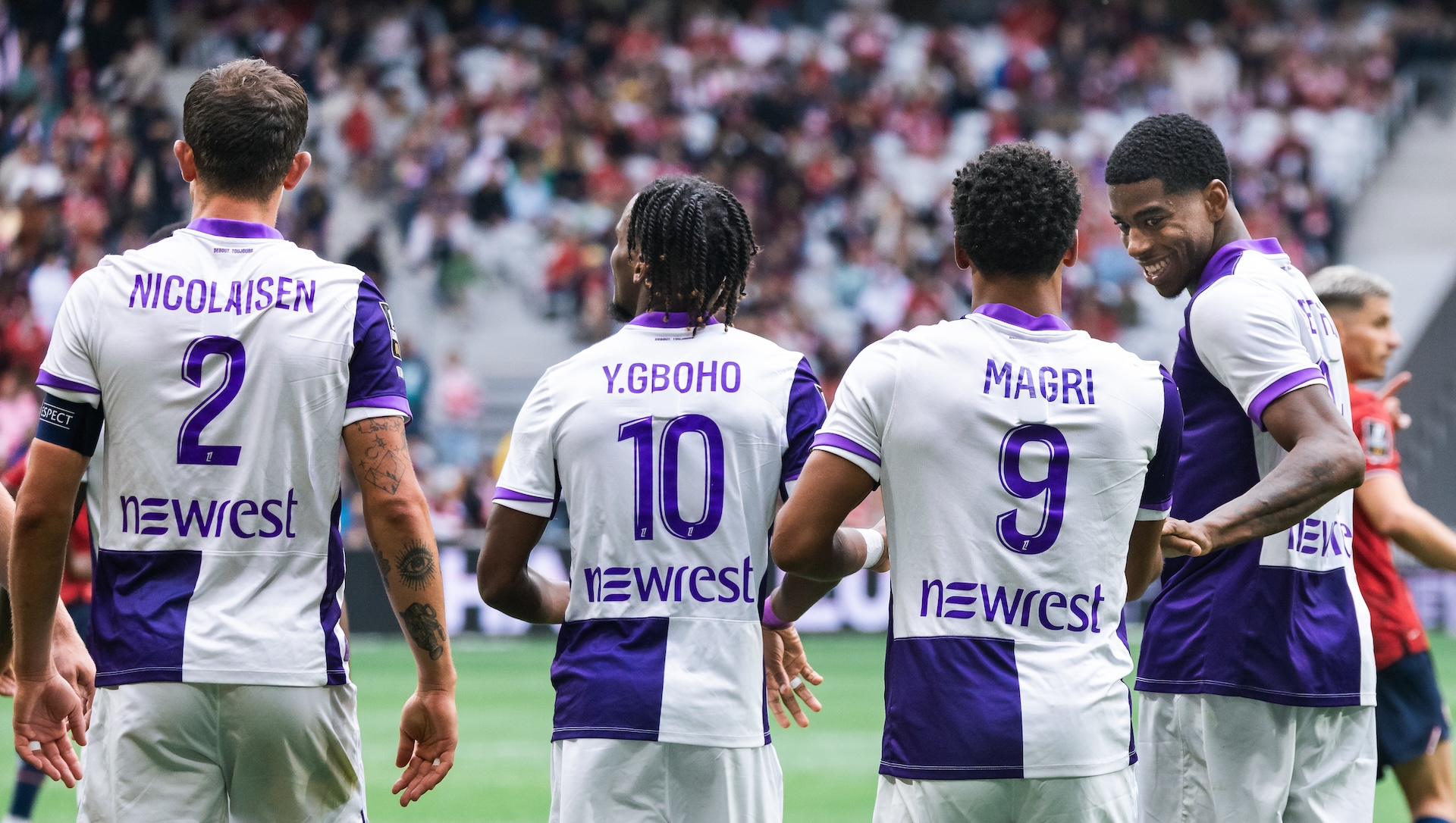 Le groupe toulousain pour TéFéCé / Nantes, 6ème journée de Ligue 1 McDonald's