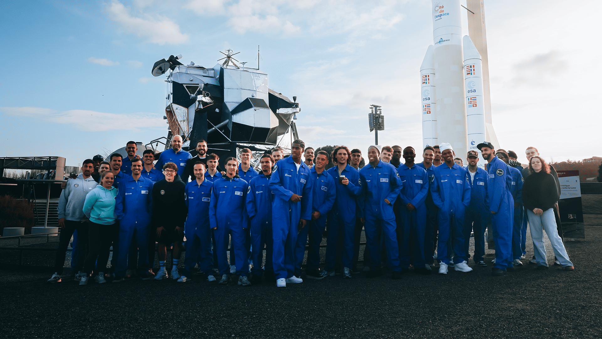 En collaboration avec la Cité de l'espace, le Stadium passe en mode spatial pour TéFéCé – Lille