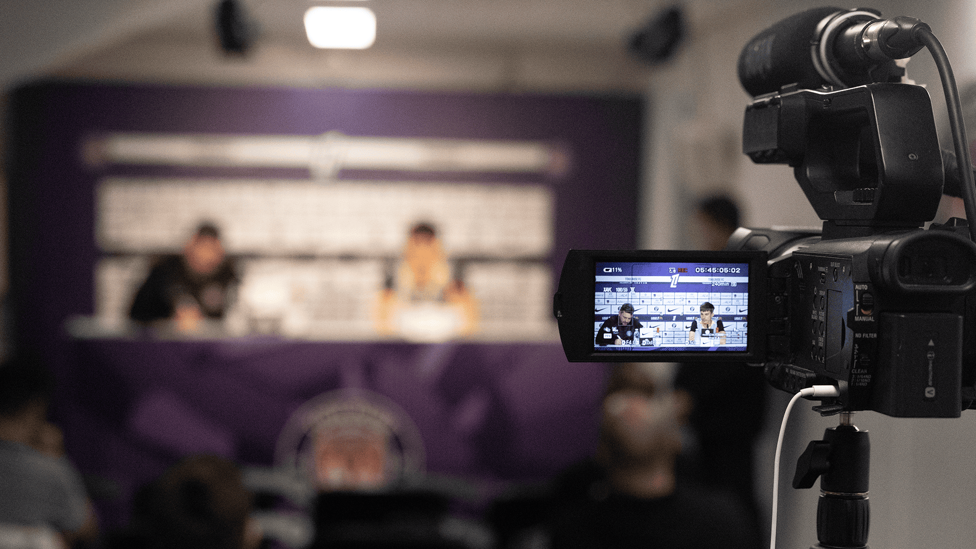 La conférence de presse avant TéFéCé-OGC Nice, 18ème journée de Ligue 1 McDonald's
