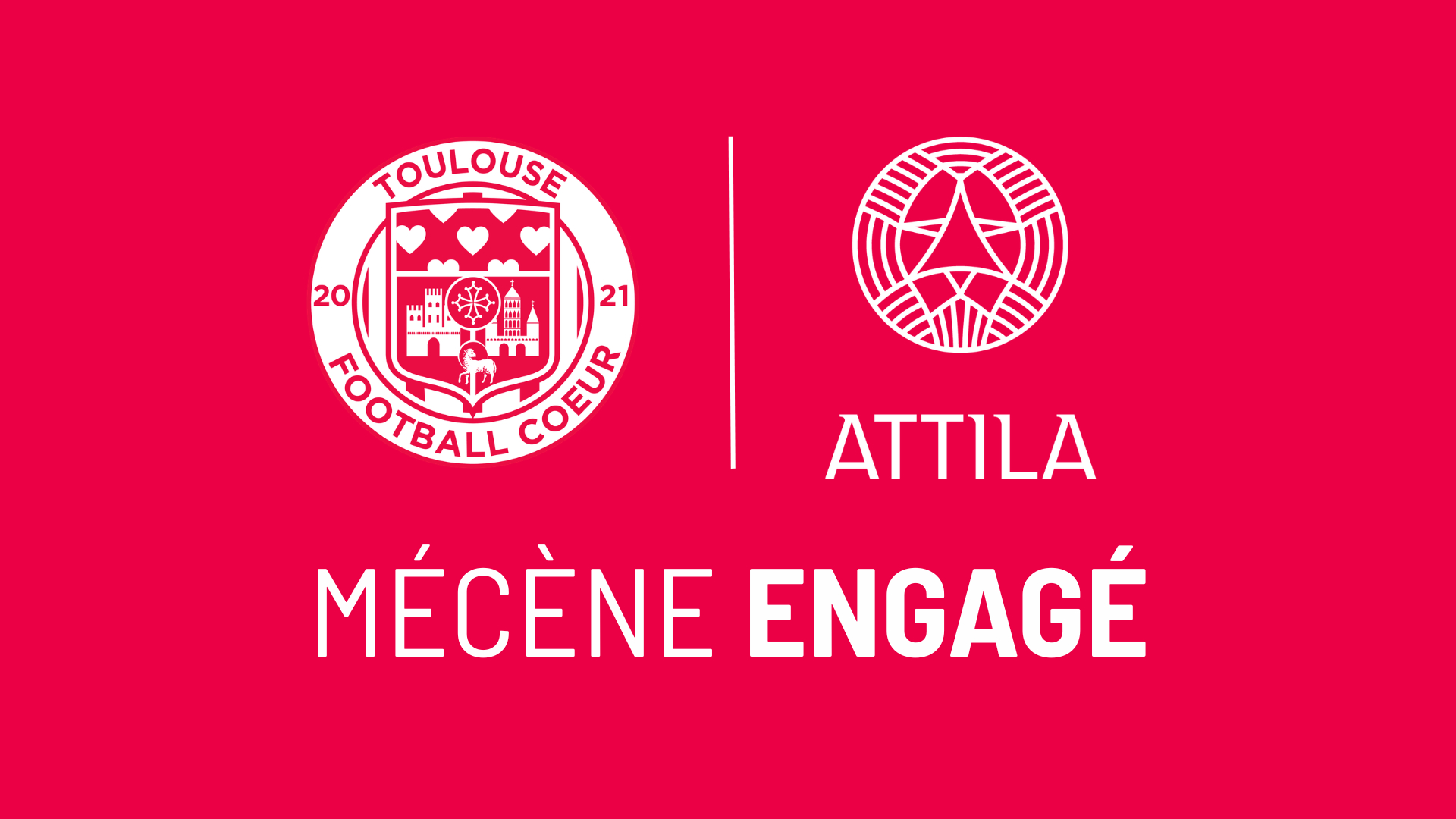 Agence Attila, un soutien de taille aux côtés de Toulouse Football Coeur - Toulouse FC