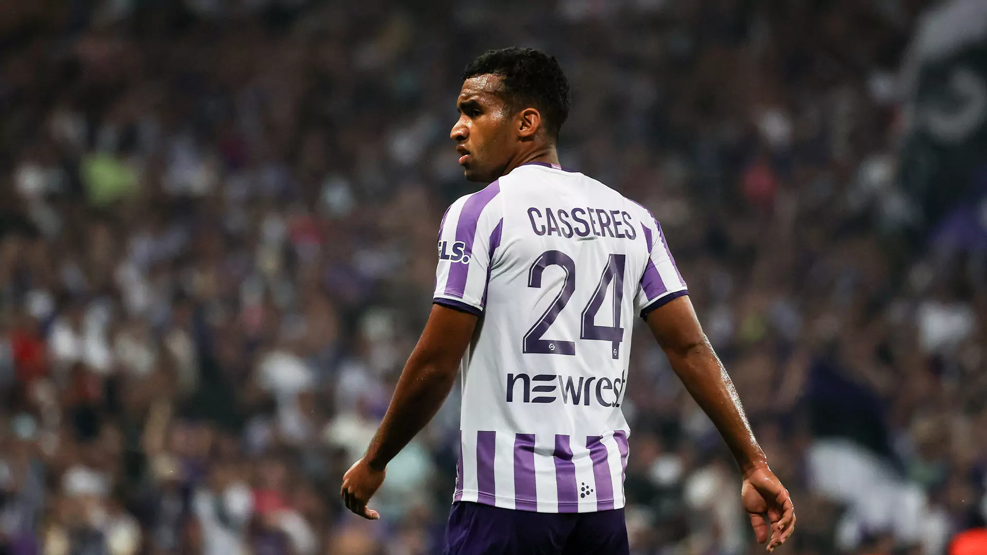Rennes/TéFéCé Cristian Casseres est le Violet du match Toulouse FC