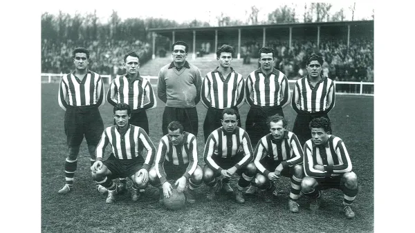 l'equipe du TéFéCé, durant la saison 1949/1950