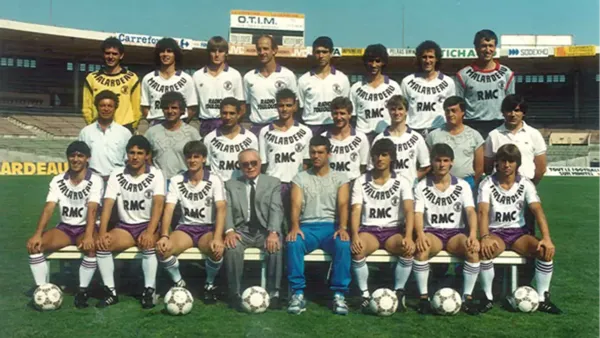 l'effectif du TéFéCé, durant la saison 1986/1987
