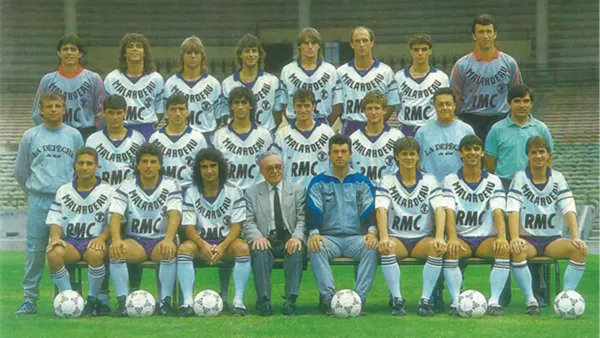 l'effectif du TéFéCé, durant la saison 1987/1988