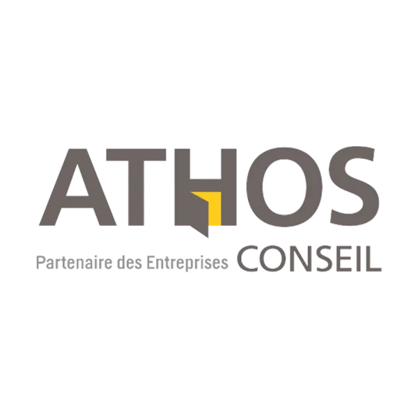 logo partenaire téfécé, athos conseil