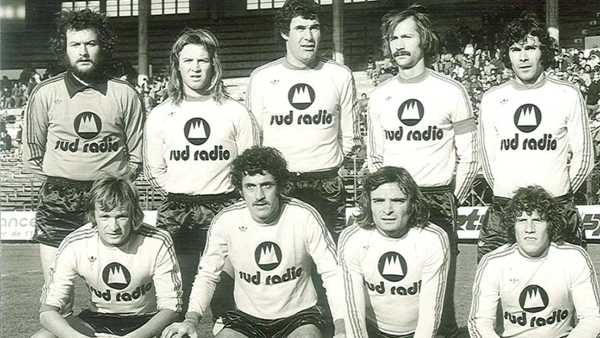 l'equipe du TéFéCé, durant la saison 1975/1976
