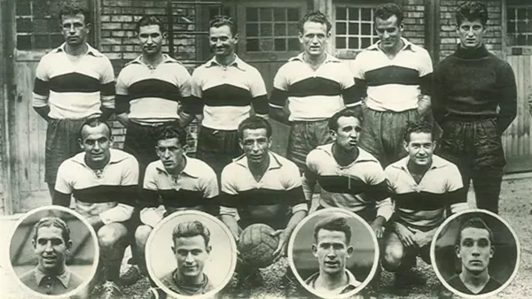 l'equipe du TéFéCé, durant la saison 1946/1947