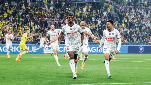 logan costa buteur en finale de la coupe de france TéFéCé-Nantes, saison 2022/2023