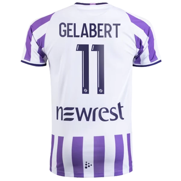 le maillot domicile de cesar gelabert, saison 2023-2024