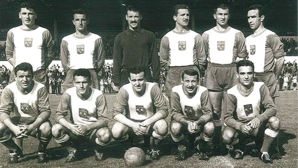 l'equipe du TéFéCé, durant la saison 1961/1962