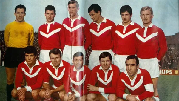 l'equipe du TéFéCé, durant la saison 1966/1967