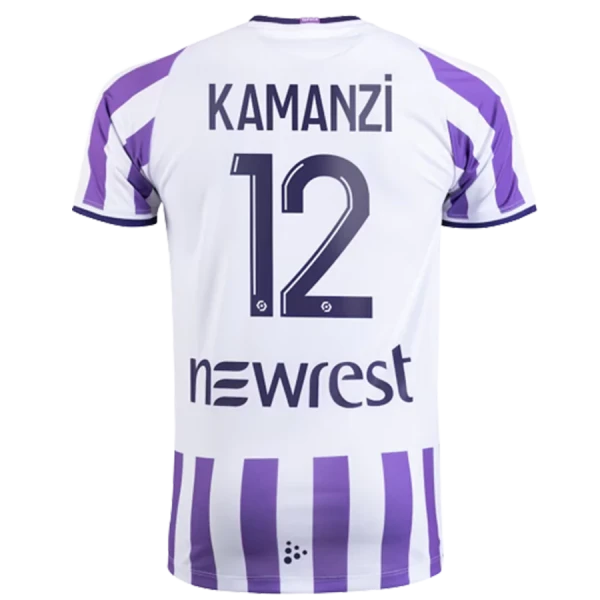 le maillot domicile de warren kamanzi, saison 2023-2024