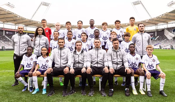 u13 toulouse fc durant la saison 2022-2023