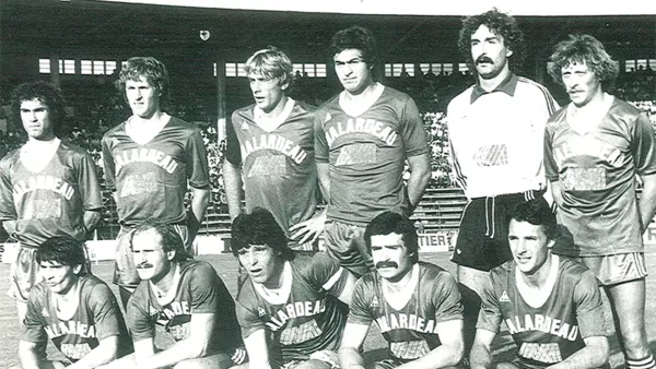 l'equipe du TéFéCé, durant la saison 1979/1980