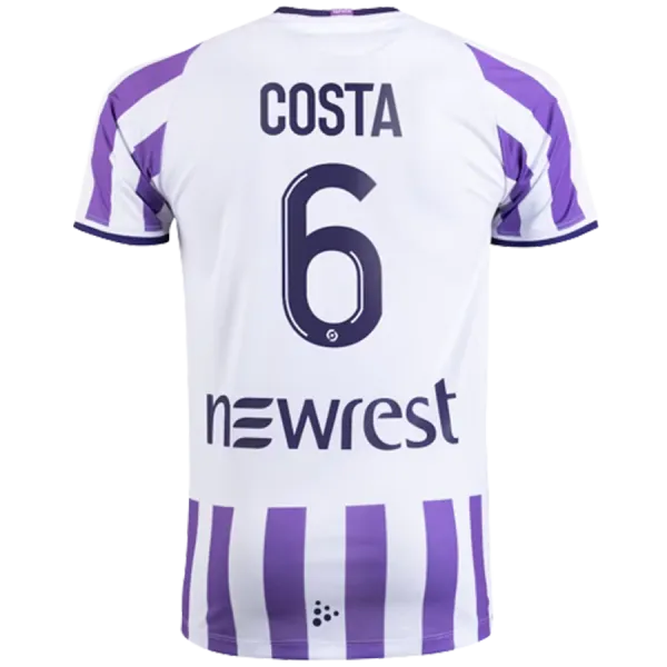 le maillot domicile de logan costa, saison 2023-2024