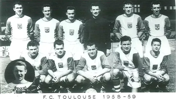 l'equipe du TéFéCé, durant la saison 1958/1959