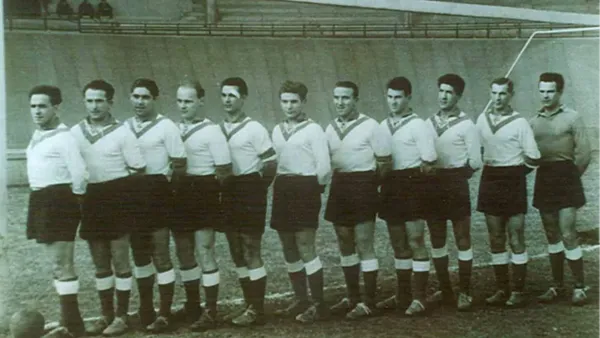 l'equipe du TéFéCé, durant la saison 1951/1952