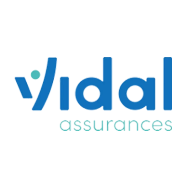 logo partenaire TéFéCé, vidal axa assurances
