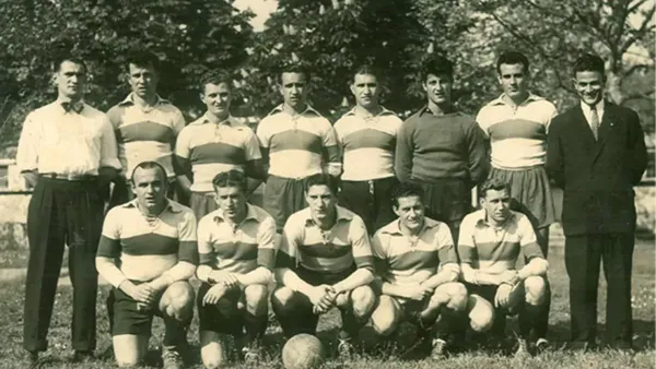 l'equipe du TéFéCé, durant la saison 1945/1946