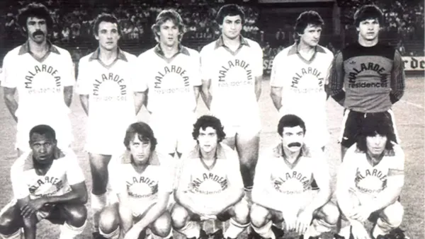l'equipe du TéFéCé, durant la saison 1981/1982