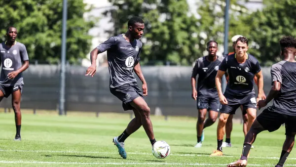 kevin keben durant un entrainement du TéFéCé