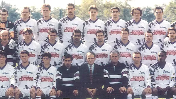 l'effectif du TéFéCé, durant la saison 1993/1994