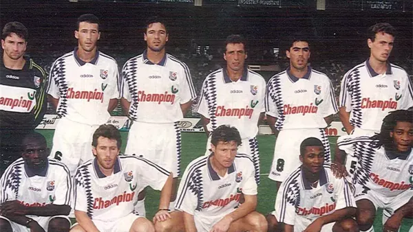 l'equipe du TéFéCé, durant la saison 1995/1996