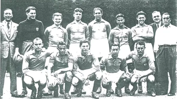 l'equipe du TéFéCé, durant la saison 1942/1943