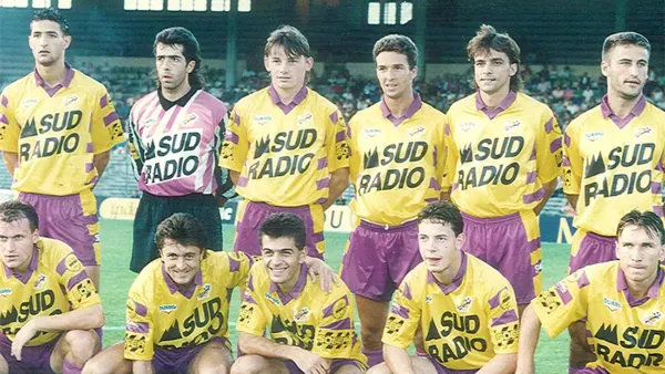 l'equipe du TéFéCé, durant la saison 1992/1993
